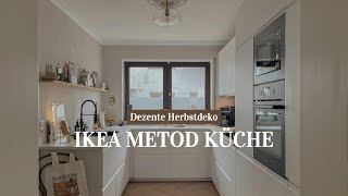 Ikea Metod Küche mit dezenter Herbstdeko 🍂🌰 [upl. by Moya]