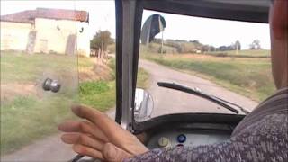 Passenger view of a 1958 Messerschmitt KR200 [upl. by Court]