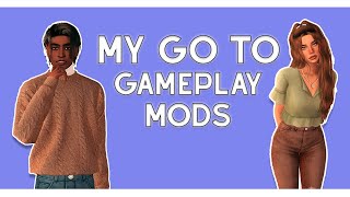 My GO TO Gameplay Mods  LINKS  The Sims 4 Custom Content [upl. by Fina507]