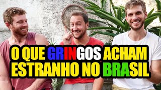 GRINGOS ACHAM ESTRANHO NO BRASIL [upl. by Osbert]