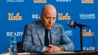 UCLA M Basketball Postgame  Coach Cronin vs Idaho State Nov 20 2022 [upl. by Waki]