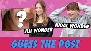 Nidal vs Jiji Wonder  Guess The Post [upl. by Naimed986]