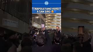 quotNAPOLETANO VEROquot A SAN SIRO 😍  Sentite i TIFOSI azzurri post MILAN NAPOLI 02 💙 [upl. by Zinah]