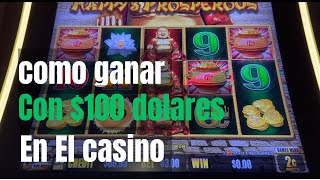 🚨Como ganar en el casino con solo 100 dólares🎰 [upl. by Ahsiena]