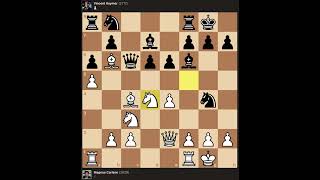 Magnus Carlsen 2839 vs Vincent Keymer 2717 chessgrandmaster chess magnuscarlsen chessboard [upl. by Eseerehs]