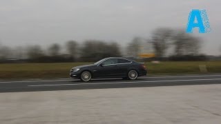 Mercedes AMG Stretched G55 C63 AMG Coupe Acceleration off highway several SLS AMGs [upl. by Eugenio]