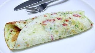 Egg White Omelette Recipe  Weight Loss Recipe  Diet recipe  KabitasKitchen [upl. by Meeki]