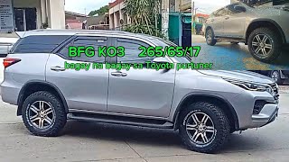 bfgoodrich KO3 2656517 bagay na bagay sa Toyota Fortuner [upl. by Franck968]