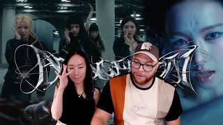 aespa  Armageddon  Choreography  Korean amp American Couple Reaction [upl. by Nissa]