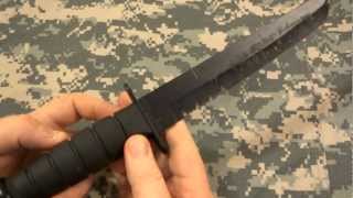 KABAR Tanto  Test and Review [upl. by Anella]