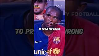 Etoos Revenge on Pep Guardiola [upl. by Freyah]