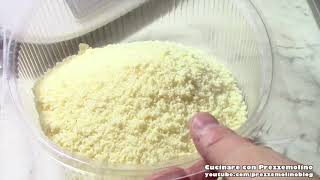 FORMAGGIO grattugiato bimby TM5 GRATED PARMESAN CHEESE thermomix tm5 [upl. by Byrd]