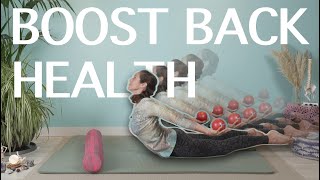 BOOST your BACK HEALTH pilatesstrong backhealth backmobility [upl. by Marge498]