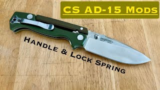 Cold Steel AD15 Mods Scale and Spring [upl. by Wahs]