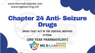 Anti Seizure Drugs Chapter 24 Drugs That Act In The Central Nervous System Pharmacology [upl. by Jesse]