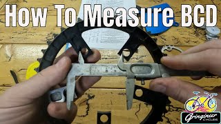 How To Measure Chainring BCD AKA Bolt Circle Diameter [upl. by Nero193]