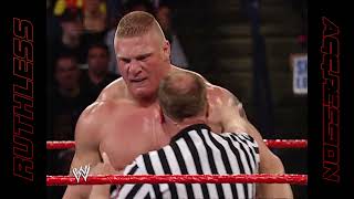 Brock Lesnar vs Booker T  WWE RAW 2002 [upl. by Oel]