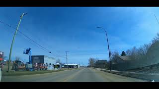 Driving Through Stettler  Alberta Canada [upl. by Ztnarf]