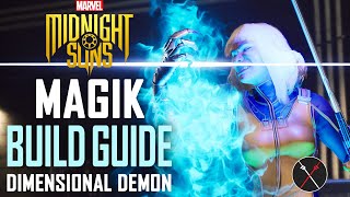 Midnight Suns Magik Build Guide  And Magik Legendary Puzzle Solution and Ability [upl. by Stormie]