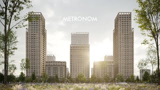 BRUSNIKA METRONOM Corona renderer animation [upl. by Areivax]