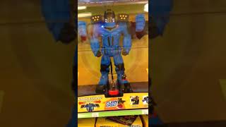 Batbot Extreme Toys R us Imaginext BatmanToy display [upl. by Akenna]