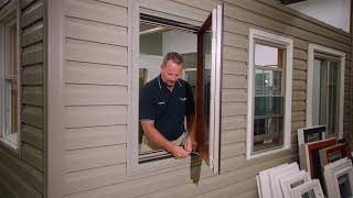 How to Adjust ProVia Casement Window Sash before August 2019 [upl. by Efar]