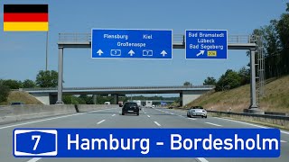 Germany A7 Hamburg  Bordesholm [upl. by Nanfa997]