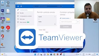 Teamviewer como usar Fazendo um acesso remoto  2022 [upl. by Aivilo]