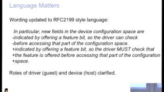 VirtIO 10 A Standard Emerges linuxconfau 2014 [upl. by Irving]