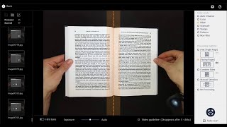 Czur ET24 Pro  Howto Scanning a book [upl. by Beore]