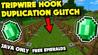 How to do the TRIPWIRE DUPLICATION Glitch in Minecraft 118 Minecraft Tutorial [upl. by Delia]