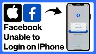 iPhone How to Fix Facebook Unable to Login  An Unexpected Error Occurred 2024 [upl. by Ardelle]