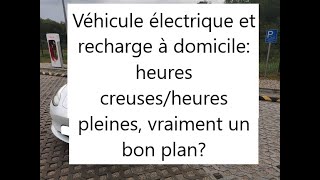 Recharge à domicile Heures creuses super heures creuses vraiment un bon plan [upl. by Zina566]