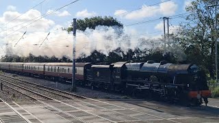 46100 Royal Scot hauling the Steam Dreams Excursion  23092023 [upl. by Ramilahs448]