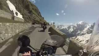 Stelvio Pass Italy Stilfserjoch Alpen Pass Passo Stelvio BMW GS 1200 [upl. by Seroled390]