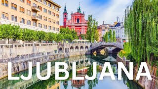 LJUBLJANA TRAVEL GUIDE  Top 10 Things to do in Ljubljana Slovenia [upl. by Antonina]