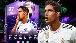 ¡ES OBLIGATORIO 87 Raphaël VARANE End of an Era Sbc Review  EA FC 25 [upl. by Barnie]