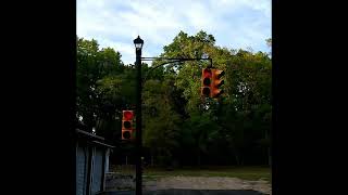 vintage traffic light crouse hinds yard display [upl. by Ifar]