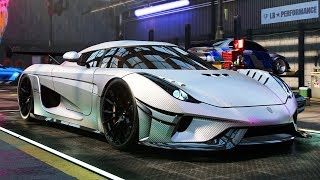 THE REGERA Fastest Car  Need for Speed Heat Part 22 [upl. by Nylanaj]