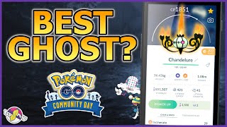 IS POLTERGEIST CHANDELURE GOOD  Pokémon GO [upl. by Tildi]