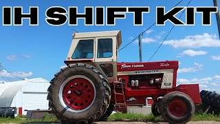 IH Range Shift Kit Install for 26 56 66 series tractors [upl. by Suedama860]