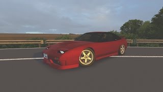 LFS 180sx Touge  TurboLover 3 years in Nayuka Factory [upl. by Damal]