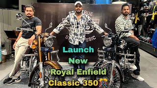 Relaunched 2024 New Royal Enfield Classic 350  Showroom Launch Event  Detail Review  Mr Cheenu [upl. by Rolando]