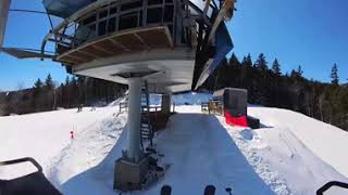 Attitash Skiing Spring 2023 [upl. by Ociral]