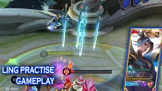 Ling Practise Gameplay Mobile Legends [upl. by Celestia]