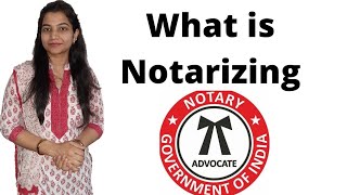 What is Notarizing  By Nidhi Baglikar [upl. by Placida356]