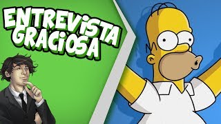 ENTREVISTA GRACIOSA  Homer Simpson [upl. by Joris383]