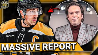 SHOCKING Bruins Update Marchand Denies MASSIVE Report  Boston Bruins News [upl. by Llenwahs]