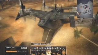 Tom Clancys Endwar PC 04 US v Russia Conquest Voice Command mode [upl. by Sitnik531]