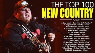 Top 100 Country Music Playlist 2024  Luke Combs Jason Aldean Morgan Wallen Kane BrownLuke Bryan [upl. by Som]